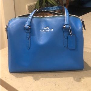 Blue Small Coach bag